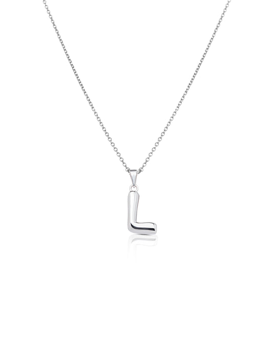 Balon Harf Kolye | 925 Ayar Gümüş