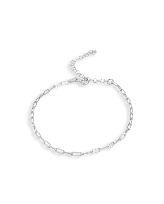 Mini Ataç Zincir Bileklik | 925 Ayar Gümüş
