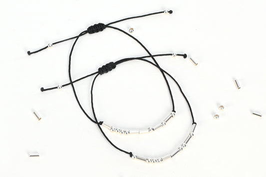 Mors Alfabeli Bileklik | 925 Ayar Gümüş