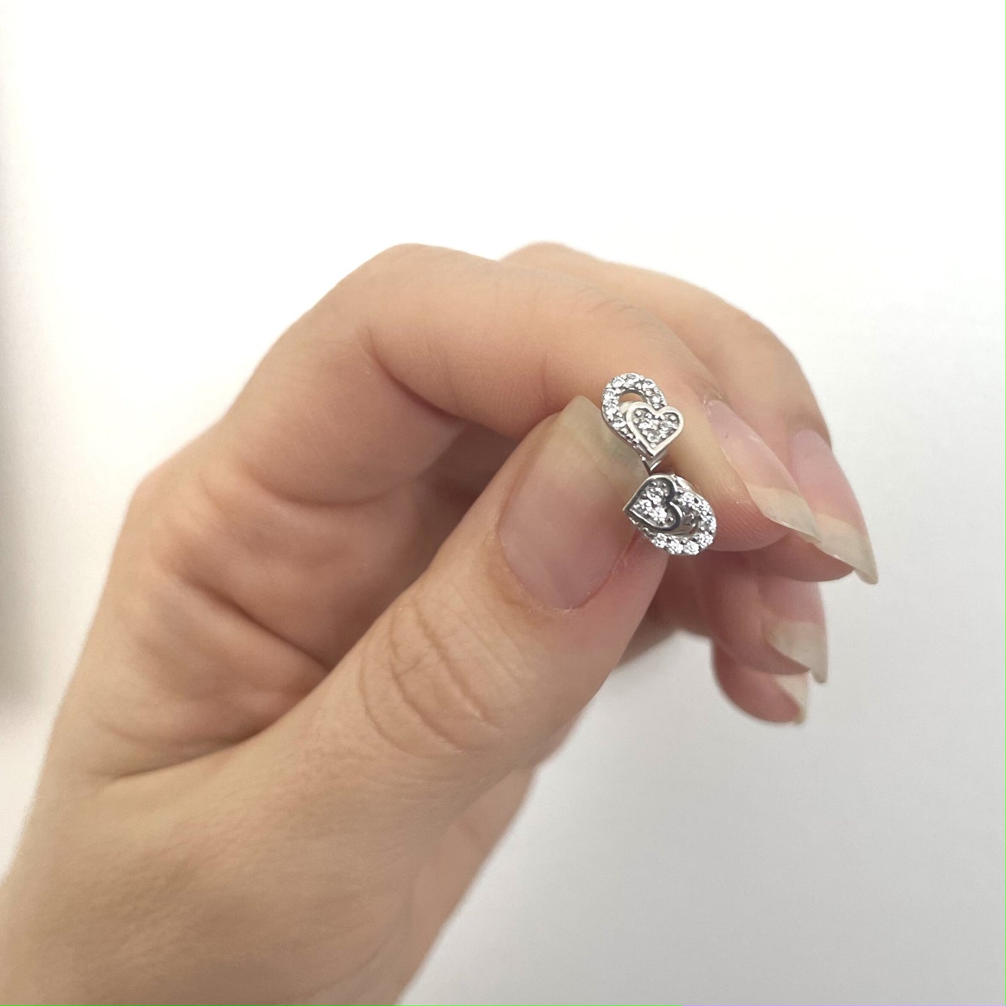 Kalp Küpe | 925 Ayar Gümüş