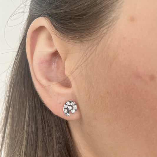 Palet Küpe | 925 Ayar Gümüş