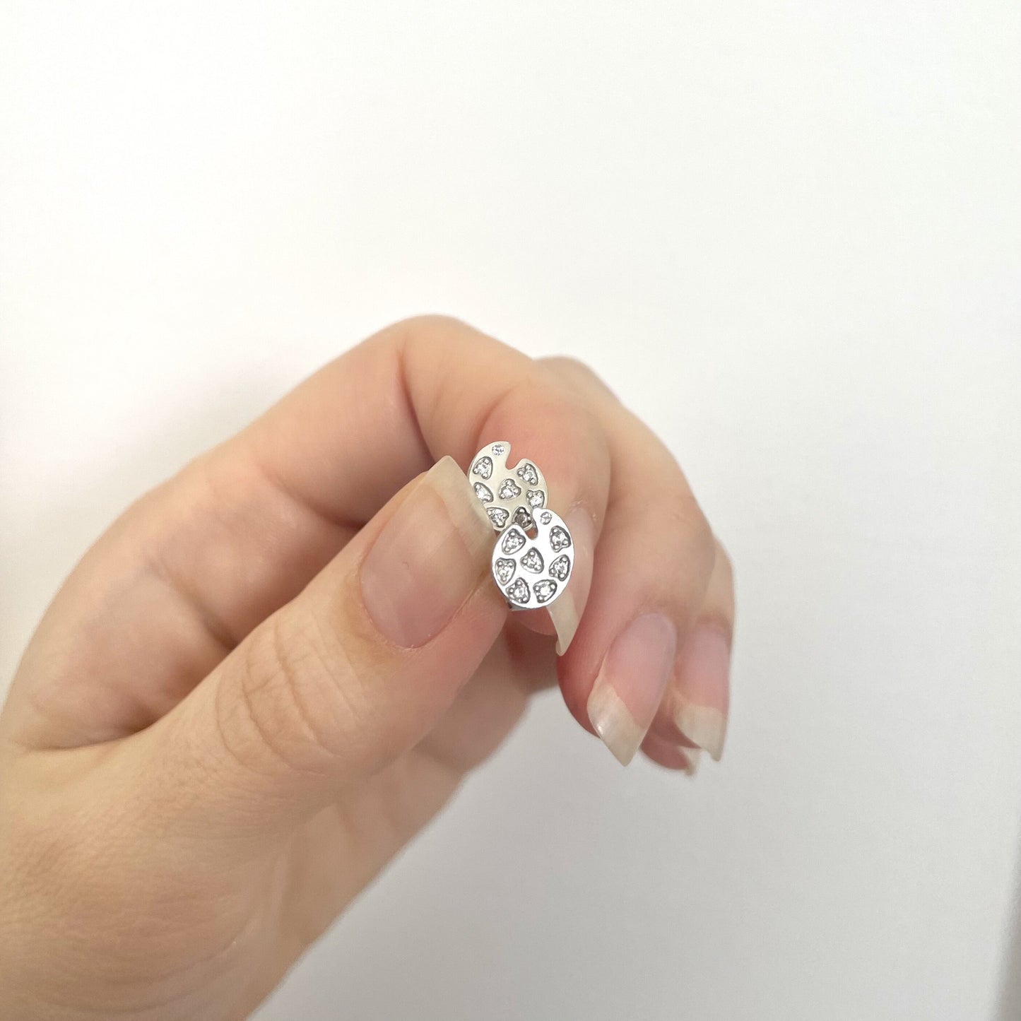 Palet Küpe | 925 Ayar Gümüş