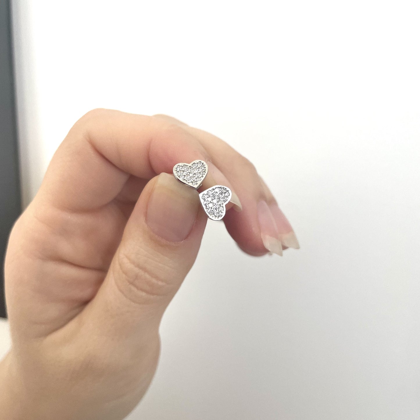 Kalp Küpe | 925 Ayar Gümüş