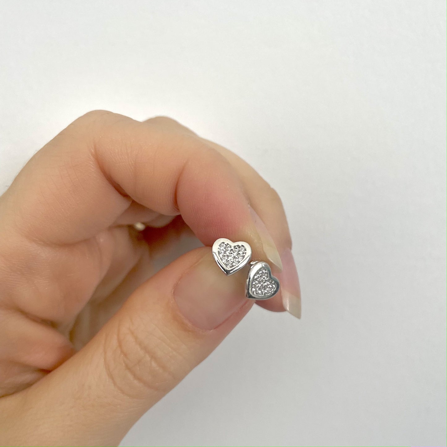 Kalp Küpe | 925 Ayar Gümüş