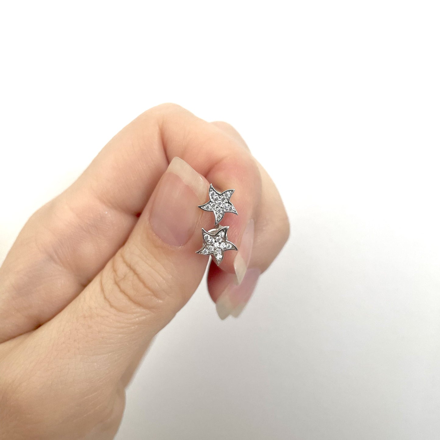Deniz Yıldızı Küpe | 925 Ayar Gümüş