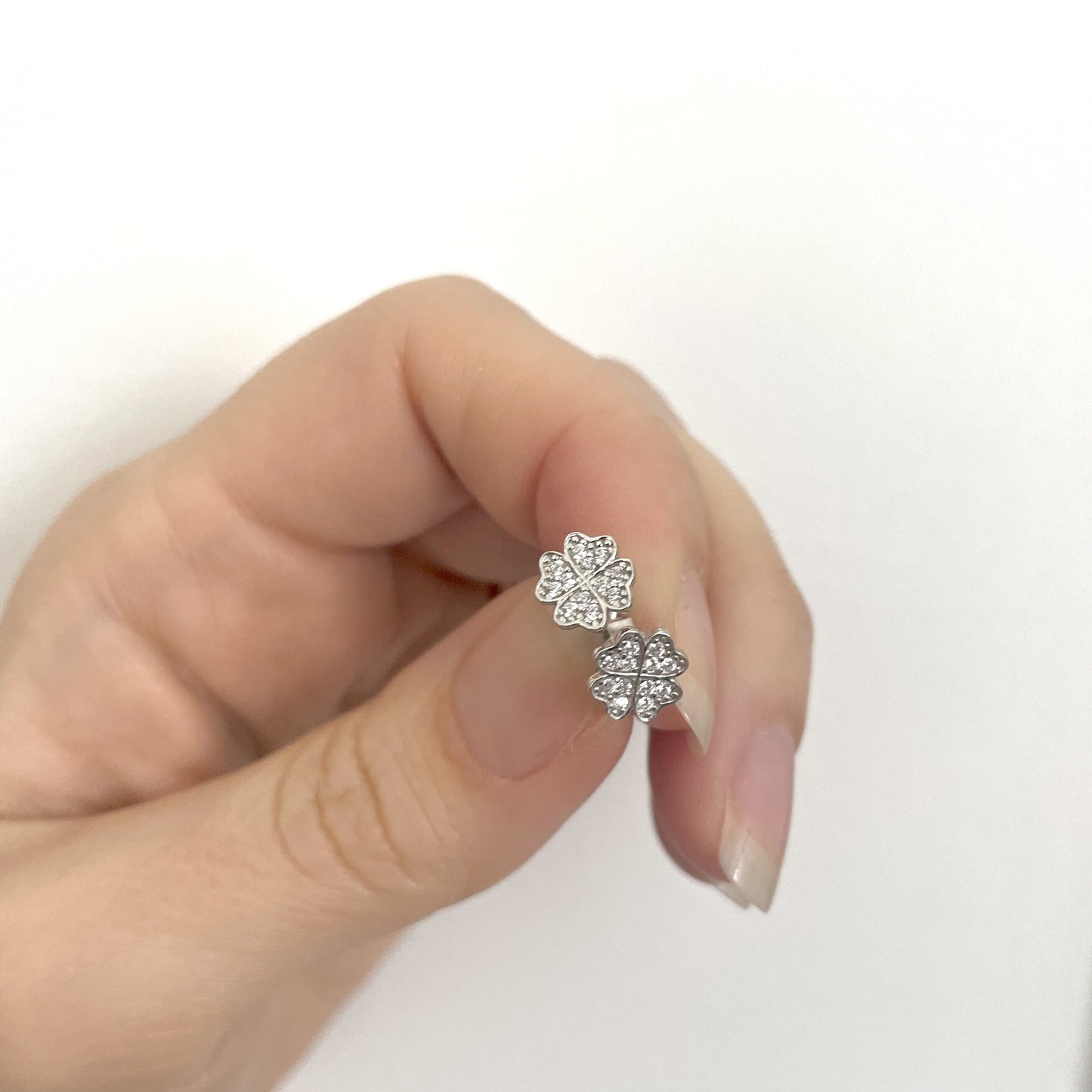 Yonca Küpe | 925 Ayar Gümüş