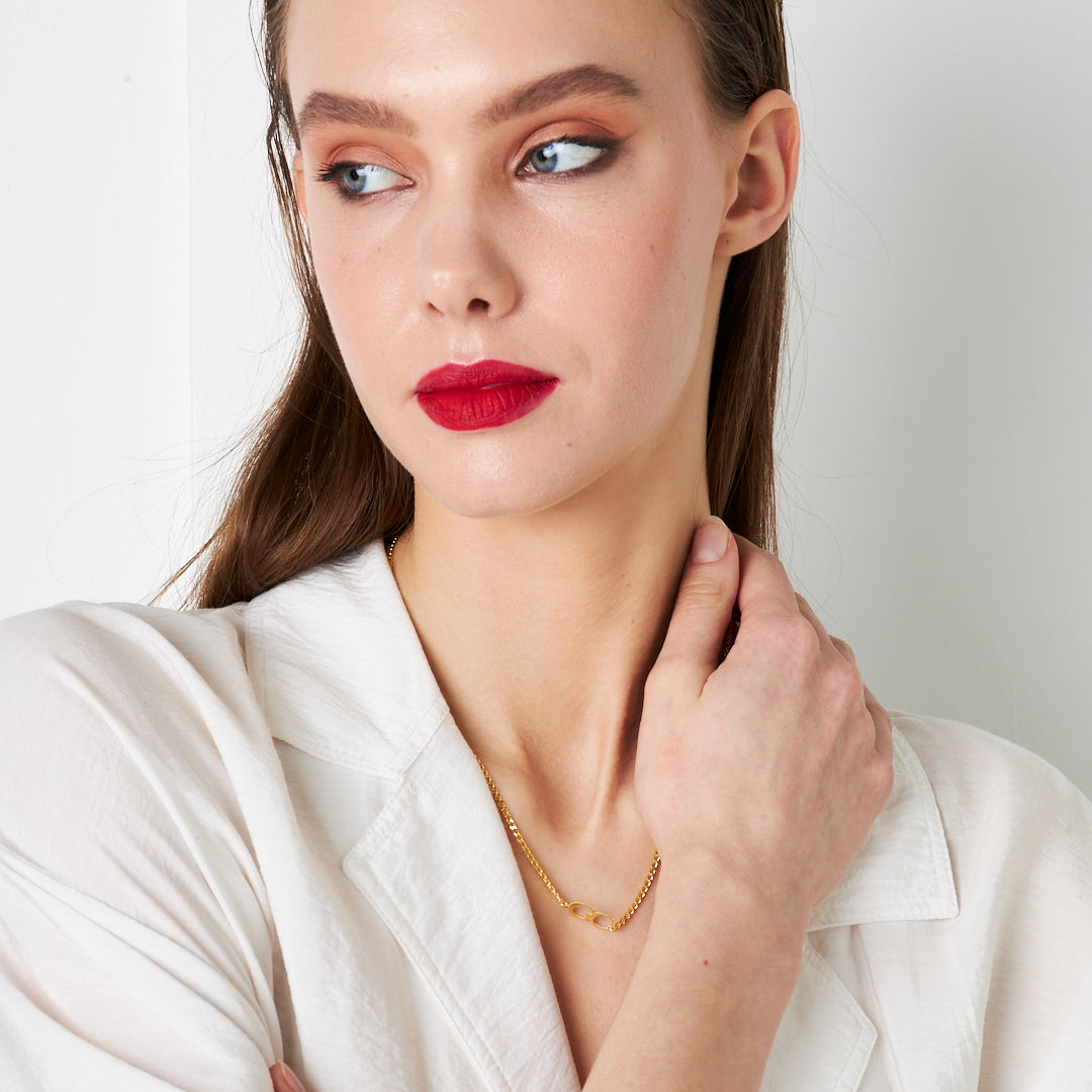 Kişiselleştirilebilir 925 Ayar Gümüş İkili Harf Kolye | 925 Ayar Gümüş