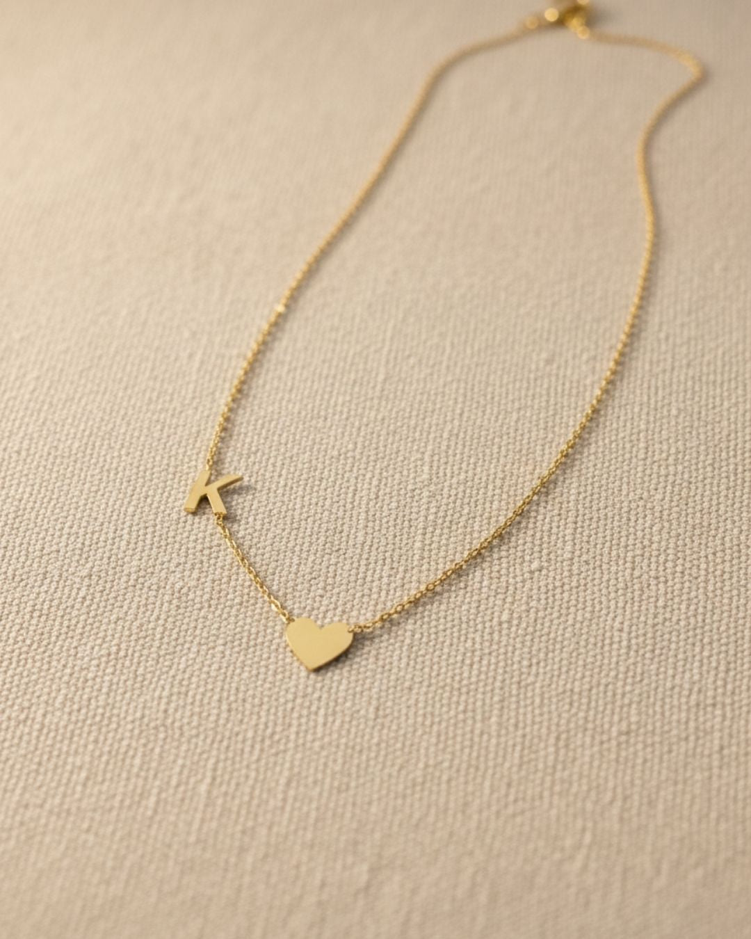 Asimetrik Kalpli Kolye | 925 Ayar Gümüş