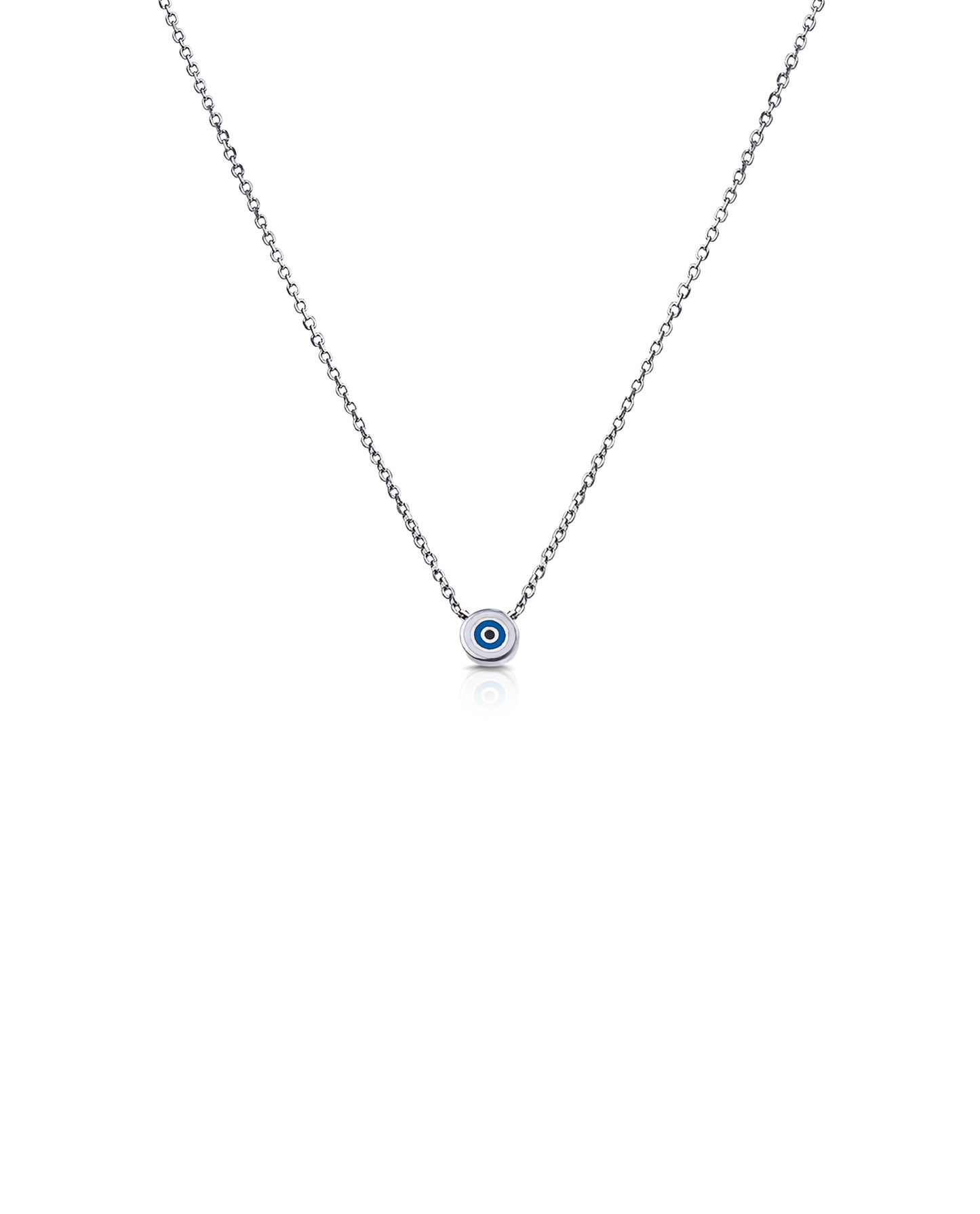 Minimalist Nazar Boncuğu Kolye | 925 Ayar Gümüş
