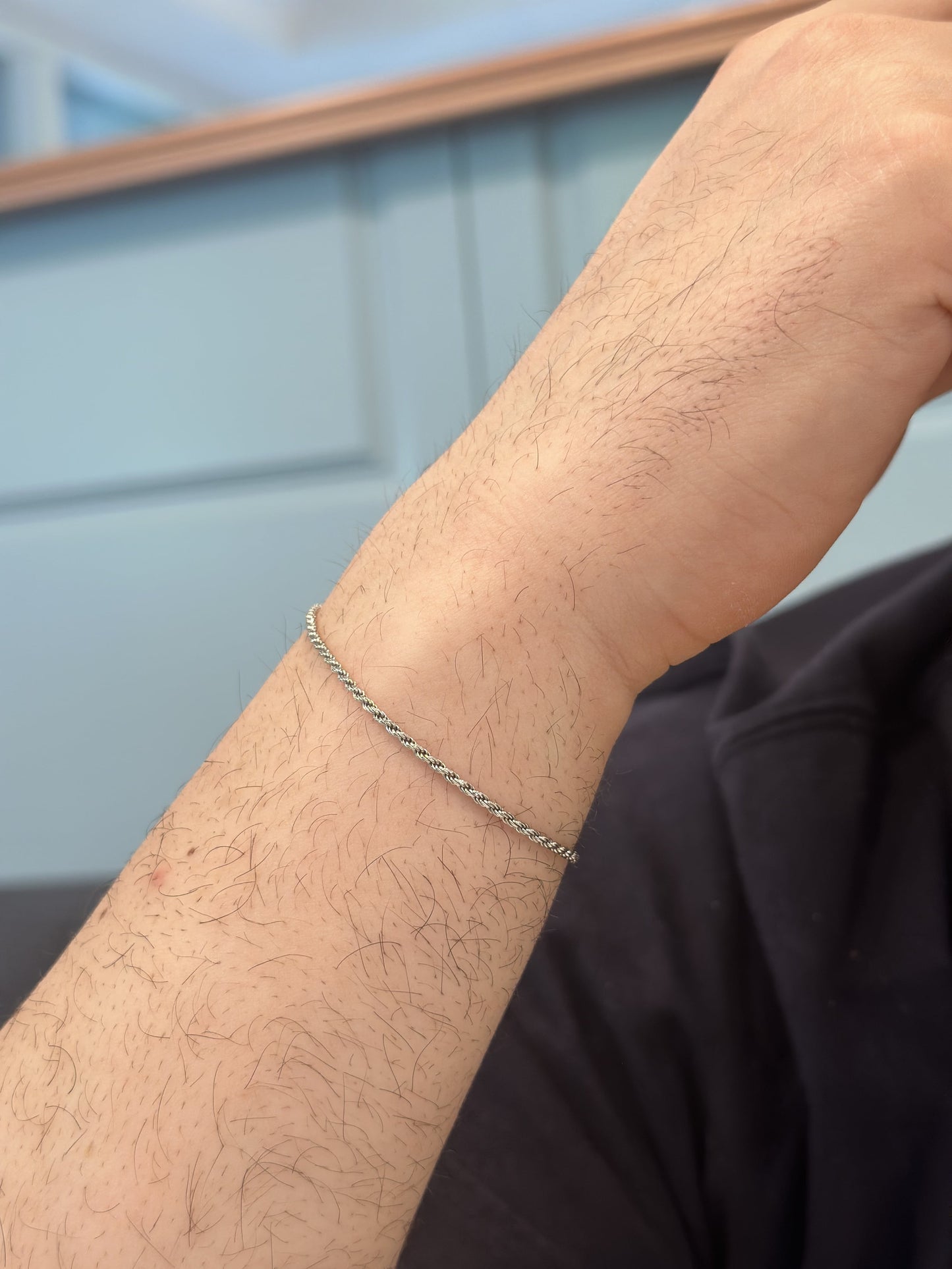 Burgu Zincir Bileklik | 925 Ayar Gümüş